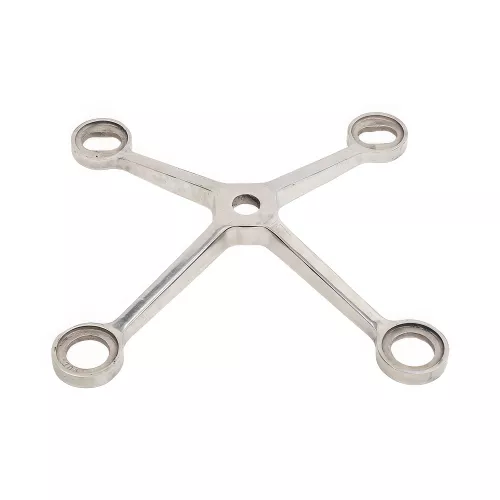 Four Arm Stainless Steel Glass Spider Fitting